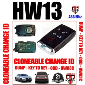 Lock50 HW13 JLR Change ID Key – NCF29A1 (2017–2024)