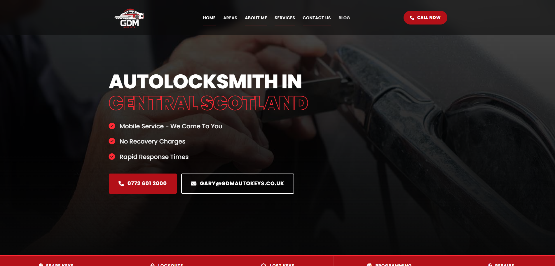 Locksmith Website Example