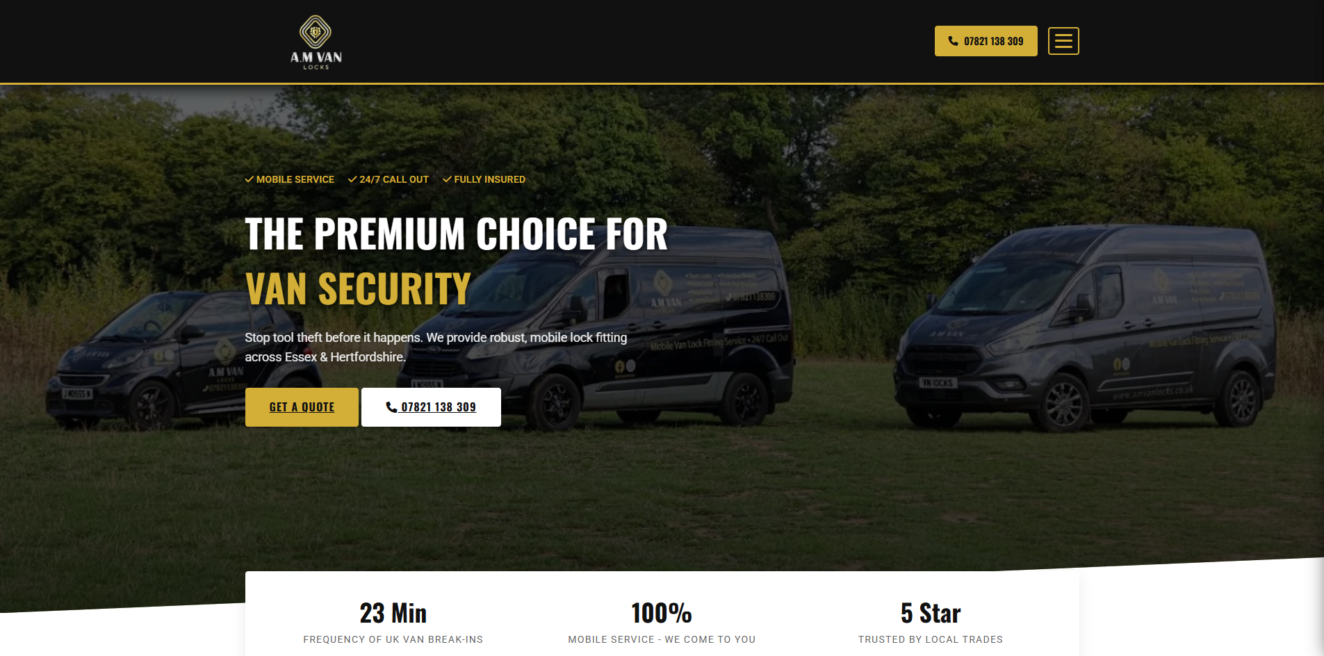 Locksmith Website Example