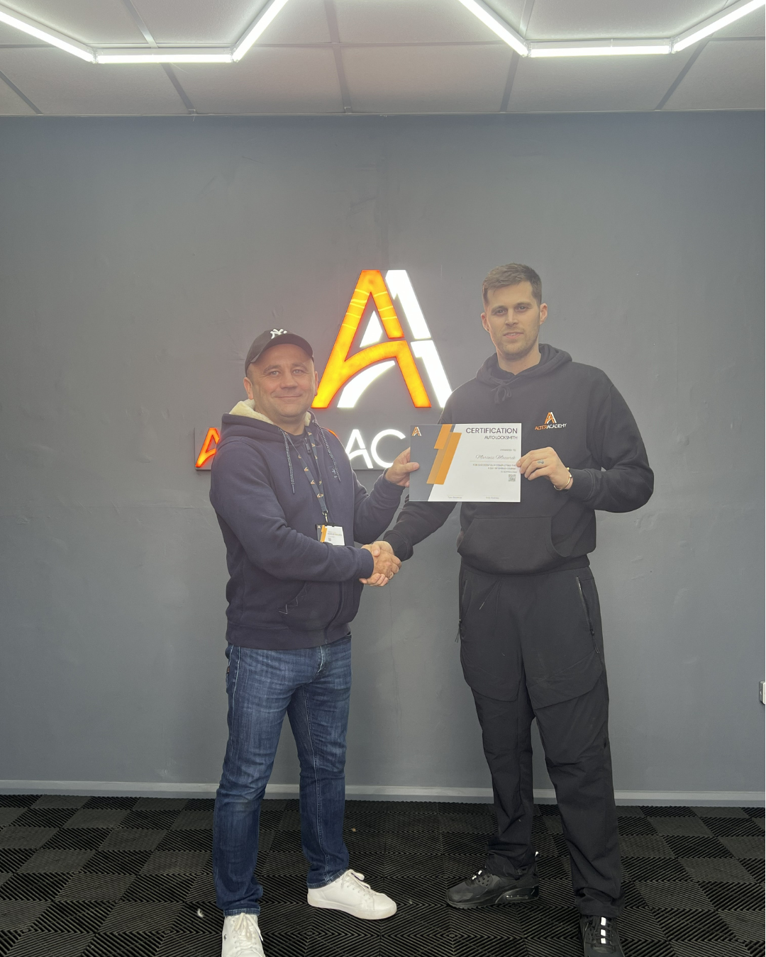 Academy member at event
