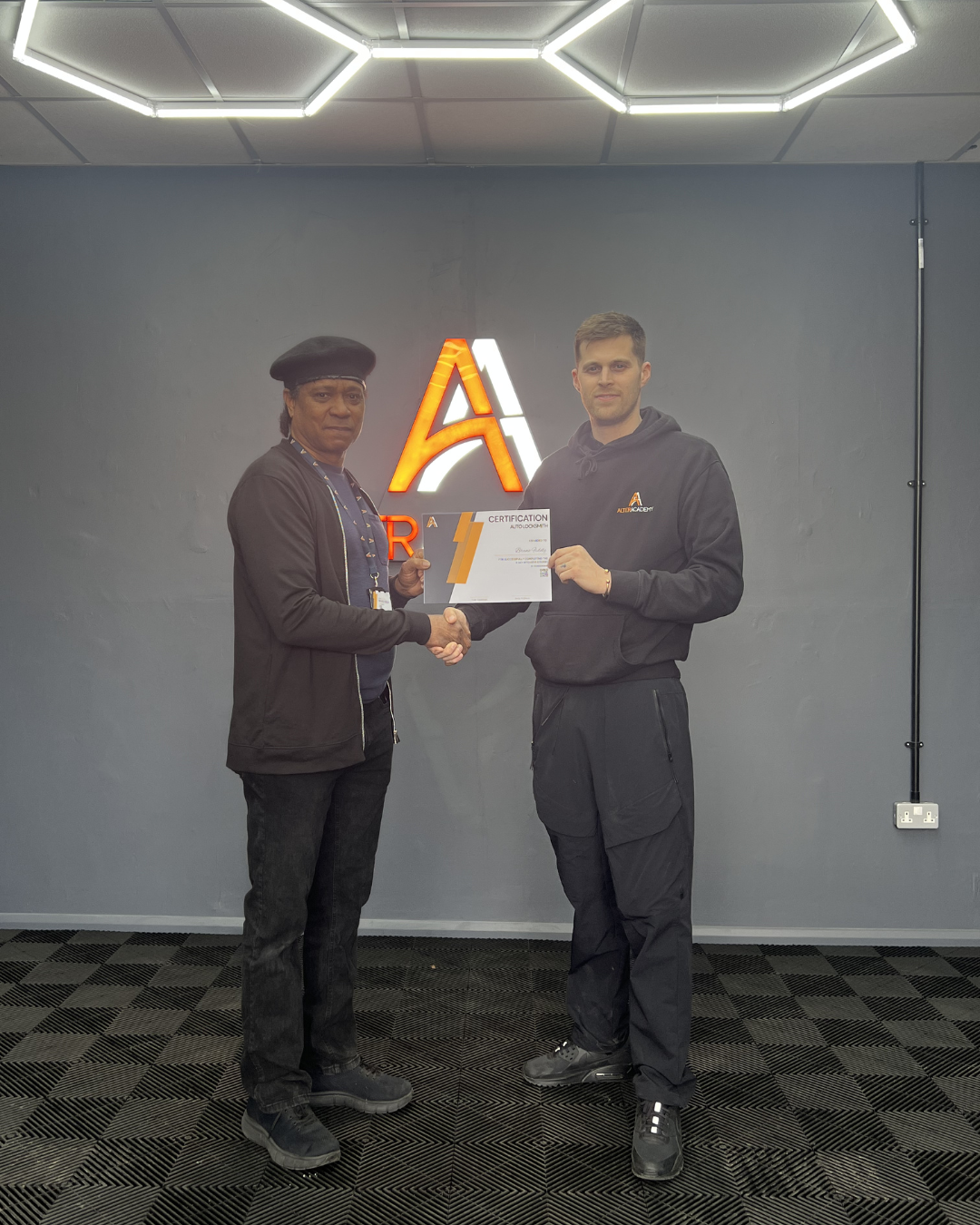 Academy member at event