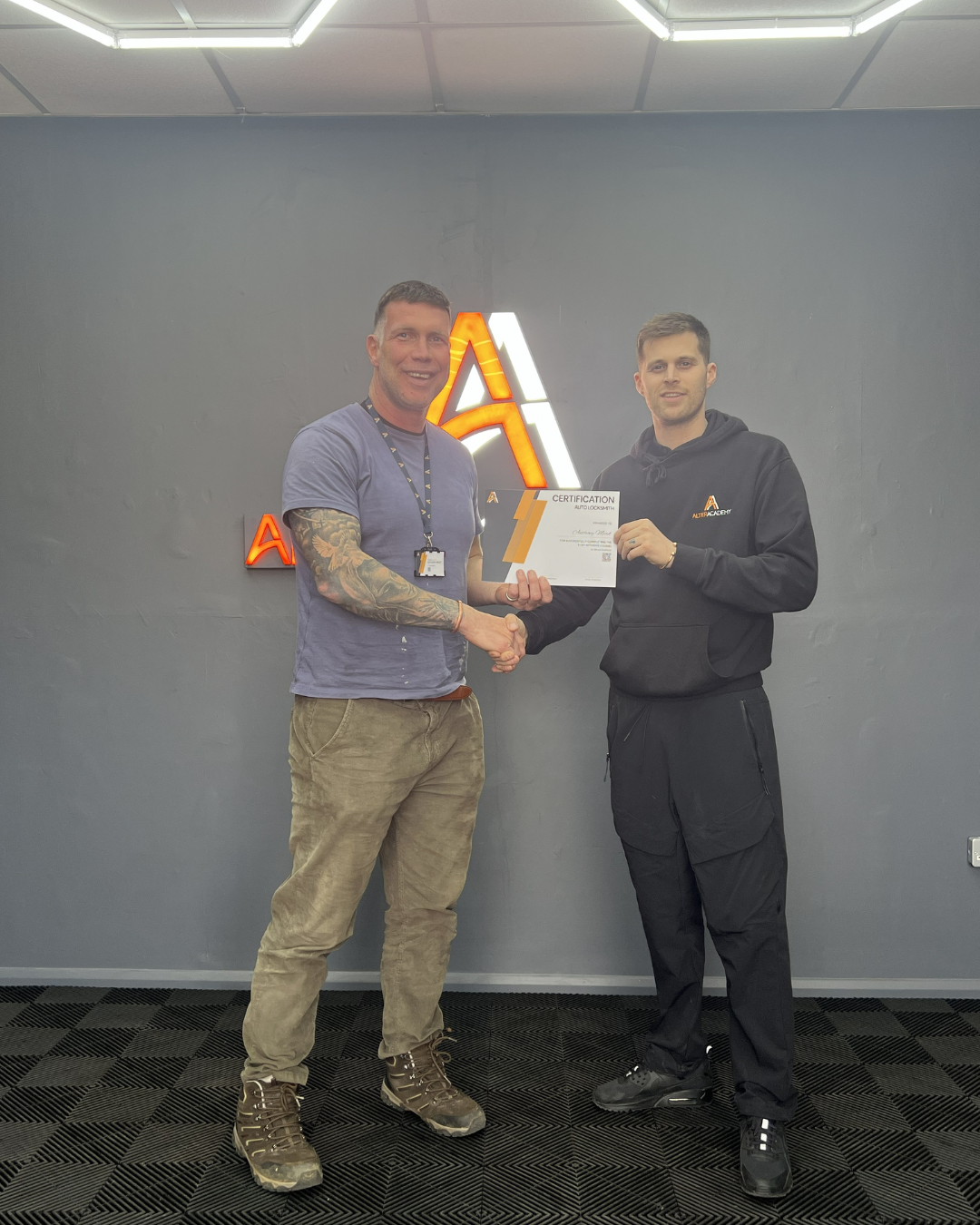 Academy member at event