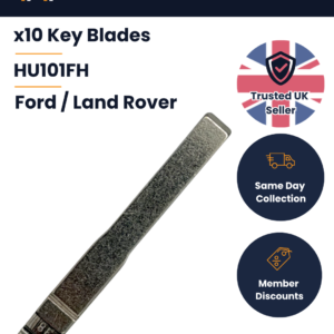 HU101 / HU101FH - Ford / Land Rover - x10 Key Blades