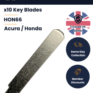 HON66 - Acura / Honda - x10 Key Blades