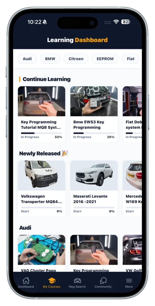 The App video library